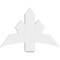 Ekena Millwork Davenport Architectural Grade PVC Gable Bracket, 36"W x 24"H x 2"D x 6"F, 16/12 Pitch GBP036X24X0206DAV00 - alternate 5
